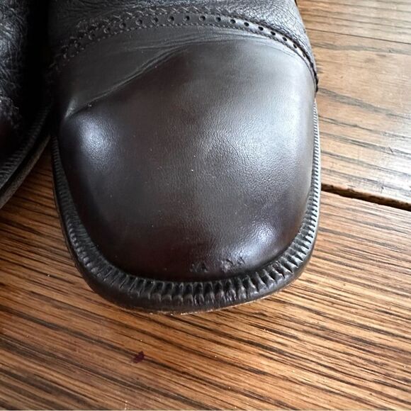 Magnanni Blanco Aldomar Dress Shoes 9249 Brown Brogue Cap Toe Oxfords Men’s 11.5 - Picture 8 of 8